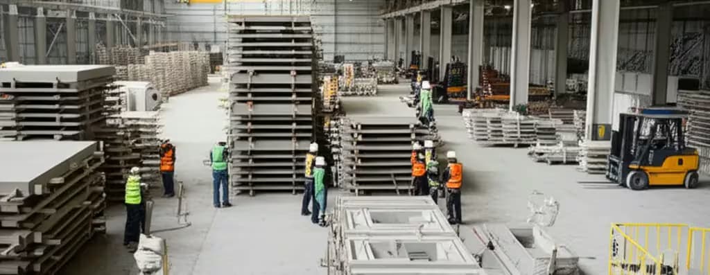 Custom precast cement products manufacturing process at Chamunda Cement Products