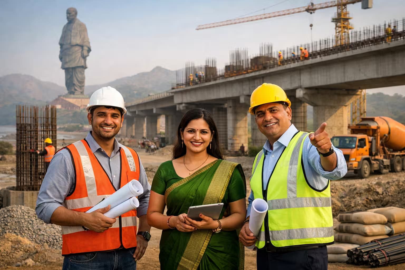 Custom precast cement products manufacturing process at Chamunda Cement Products