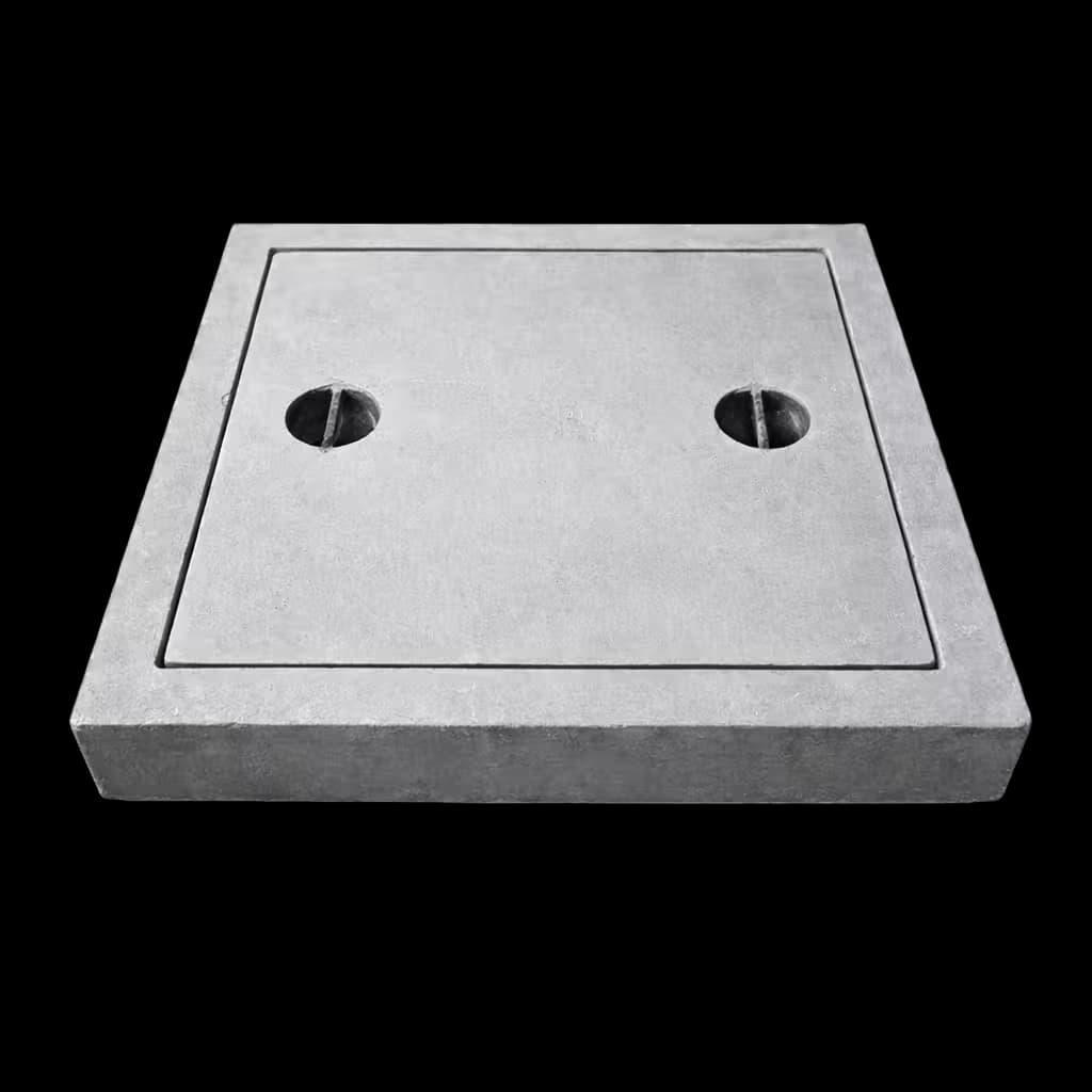 RCC Rectangle Manhole Cover - RCC precast products by Chamunda Cement Products
