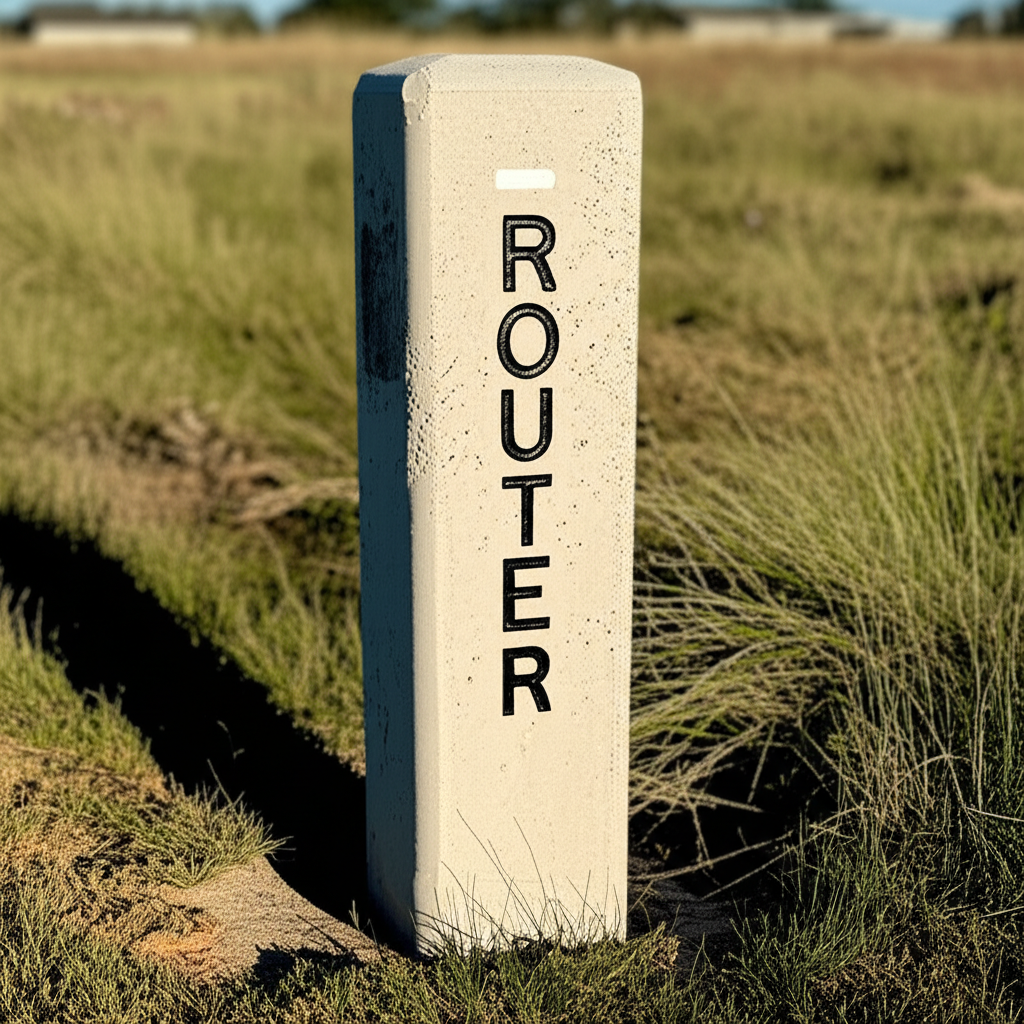 RCC Route Marker - precast cement product by Chamunda Cement Products