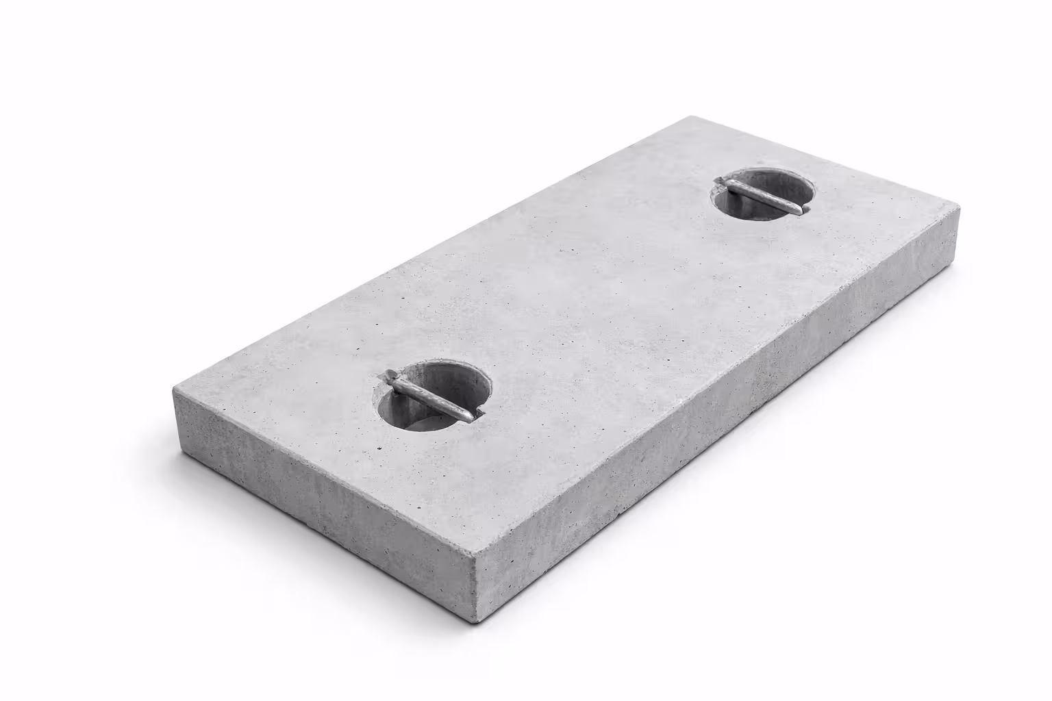 RCC cable trench sleeper cover slab with two lifting holes