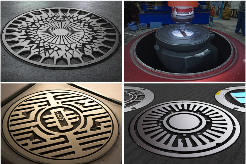 RCC manhole cover sizes chart guide